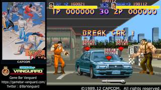【解説 全クリア】ファイナルファイト Final Fight  音声付 Game Bar Vanguard Japan ＃017