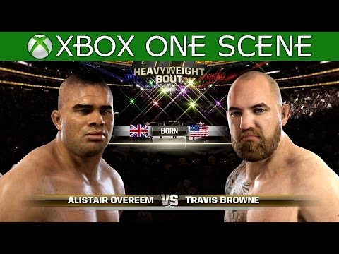 Alistar Overeem vs Travis Browne - Full Fight - EA Sports UFC 2014 - Gameplay - XBOX ONE