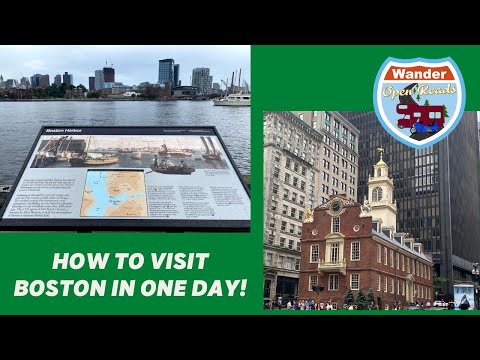 How to Visit Boston in One Day! Boston, Massachusetts Day Trip - Travel Tips