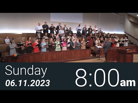 06/11/2023 Sunday 8am - Full Service