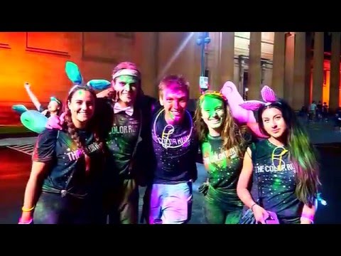 THE COLOR RUN - 2016 Happiest 5K Night Run (Sydney)
