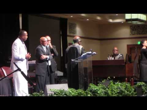 Bishop William A. Ellis singing - 2013 PAW Summer Convention