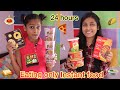 Eating only Instant Food || 24 hours challenge.