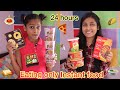 Eating Only Instant Food 24 Hours Challenge
