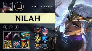 Download lagu Nilah ADC vs Draven - NA Grandmaster Patch 25.24 mp3