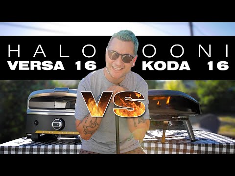 Which Oven Cooks Better Pizza? Ooni Koda 16 vs Halo Versa 16 Backyard pizza cook-off