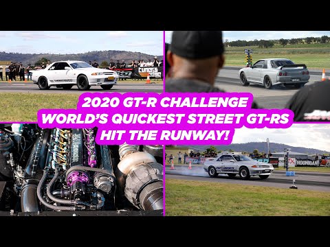 Actual 1000+hp GT-Rs Hit The Runway - GT-R Challenge 2020 - Overview & Pro Street