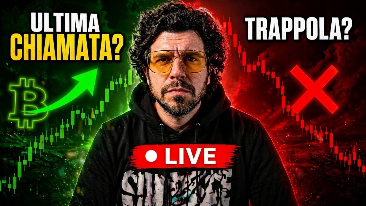 Bitcoin: Ultima Chiamata o Bull Trap? Analisi Ciclica Live