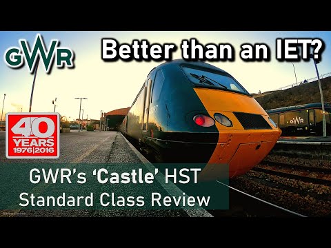 GWR 'Castle' HST Standard Class Review - Better than a Class 802 IET? (Plymouth to Penzance)