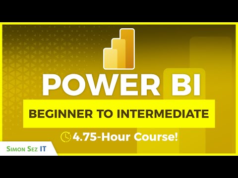 Microsoft Power BI Beginner to Intermediate Course: 4+ Hours Data Visualization Training