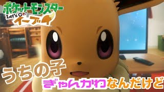 【ポケットモンスター Let'sGO!イーブイ】ひたすら可愛いしか出てこない語彙力