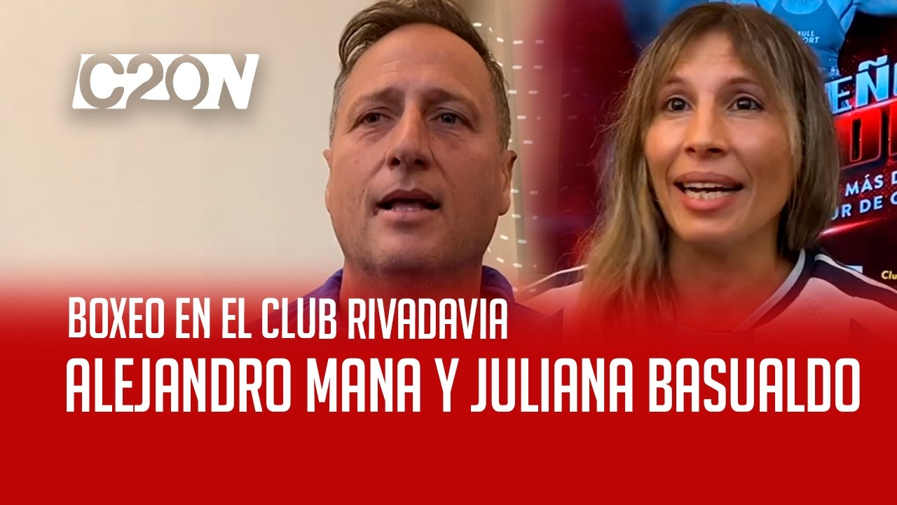 C20 Noticias | Boxeo en el Club Rivadavia - Alejandro Mana y Juliana Basualdo
