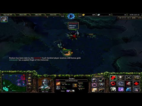 Warcraft Gaming | Dota Lod 6.74C v5d | Drow Ranger Vs Team 2 | Defense Of the Ancients | Path 36