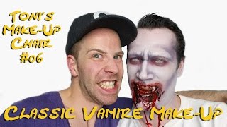 CLASSIC VAMPIRE LOOK | 1930s inspired | True Blood | Halloween MakeUp Tutorial NEW 2014