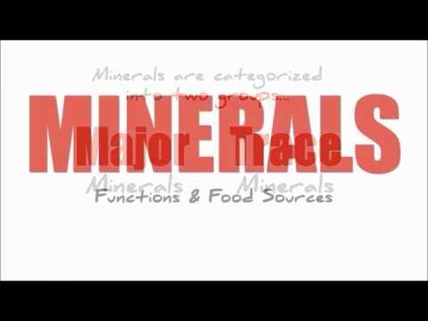 Minerals - Sulfur, Selenium and Weight Loss
