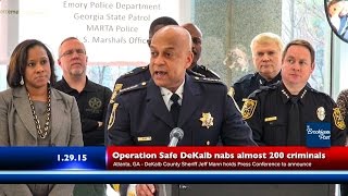 2015 Operation Safe DeKalb nabs almost 200 offenders