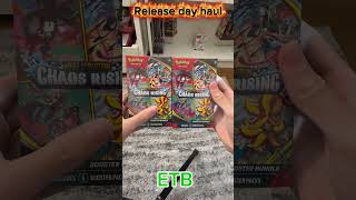 Release day haul #foryou #pokemon #pokemonchannel