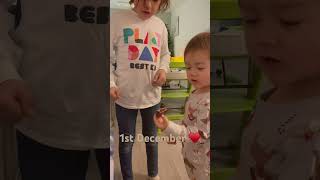 12月1日🎄今年もこの季節がやってきた！クリスマスアドベントカレンダー🎅2023🎄3歳児とクリスマス