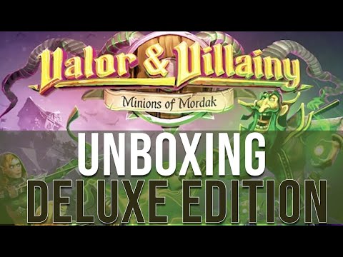 SMGSLT - Unboxing Valor & Villainy: Minions of Mordak (Deluxe Edition)