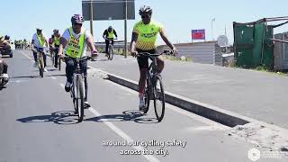 Cyclists take to the streets of Khayelitsha to celebrate Transport Month