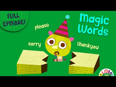 Magic Words - FULL EPISODE! Olobob ⌒ Top│#creativeplay #pleaseandthankyou