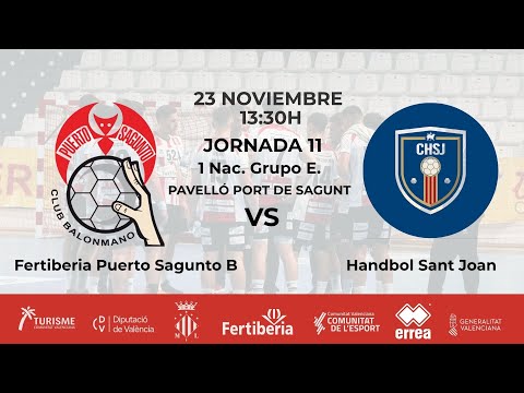 FERTIBERIA PUERTO SAGUNTO B - HANDBOL SANT JOAN