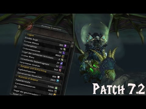 Ordensressourcen in WoW Legion Patch 7.2 - Was bringen die? Sparen oder weg damit?