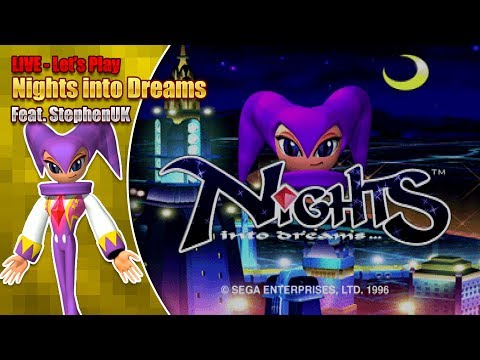 Let's play Nights into Dreams (Saturn version) feat. StephenUK plus more retro games!
