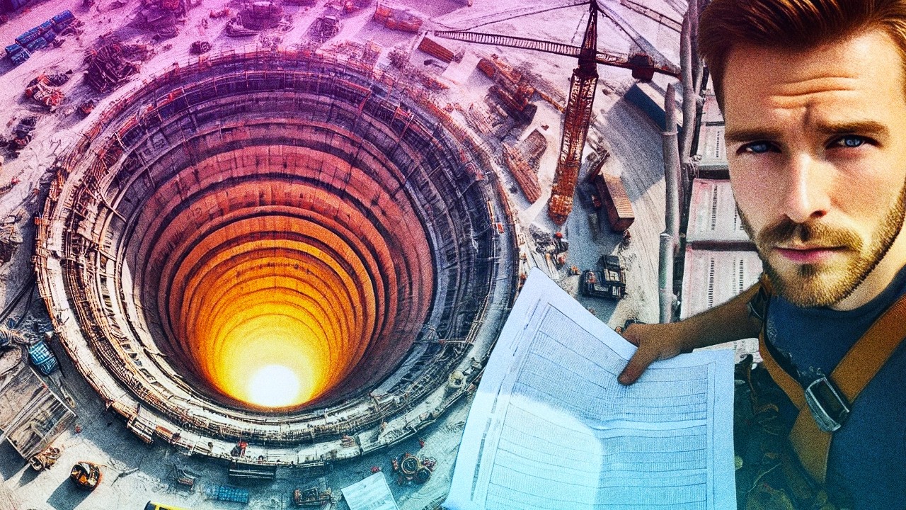 e se fizessem um BURACO até o CENTRO da TERRA?