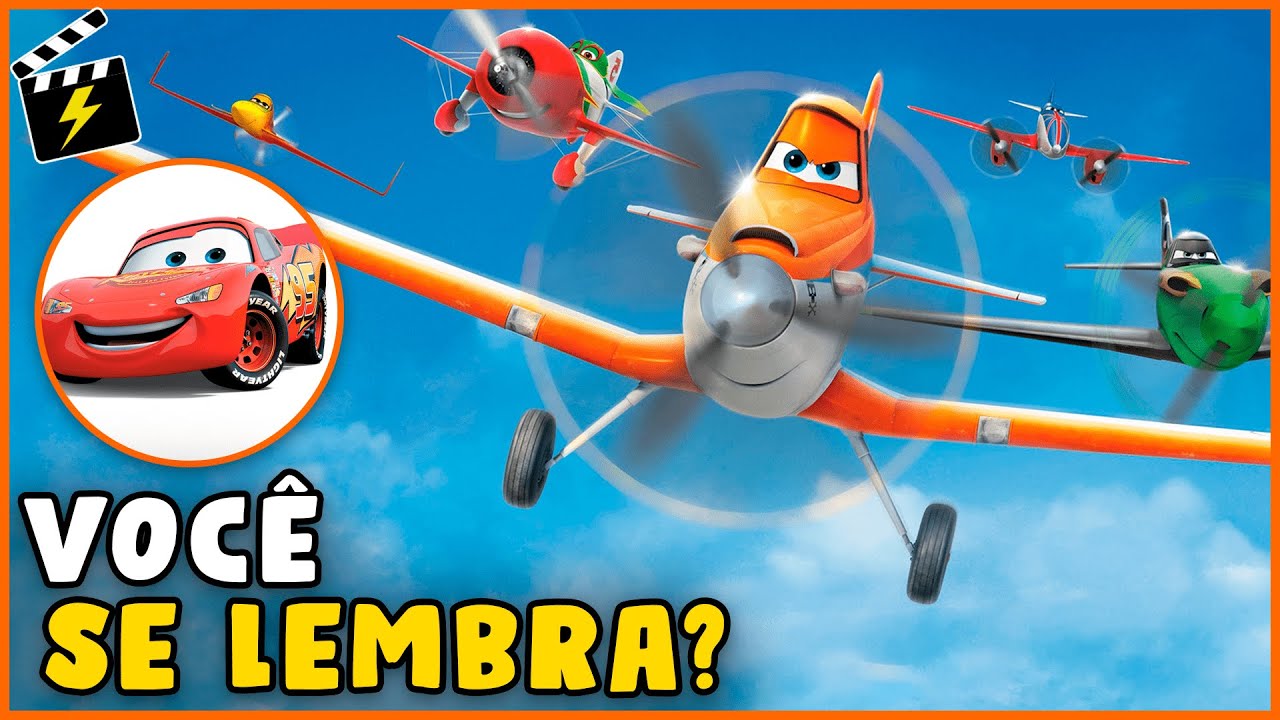 CARROS e AVIÕES SÃO do MESMO UNIVERSO | AVIÕES - VOCÊ SE LEMBRA!? #19