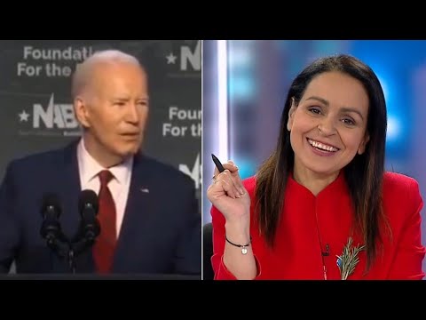 Lefties losing it: Joe Biden pulls another ‘Ron Burgundy’ after reading autocue ‘pause’