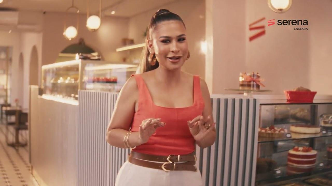 A Simone colocou energia no lugar certo com a Serena.