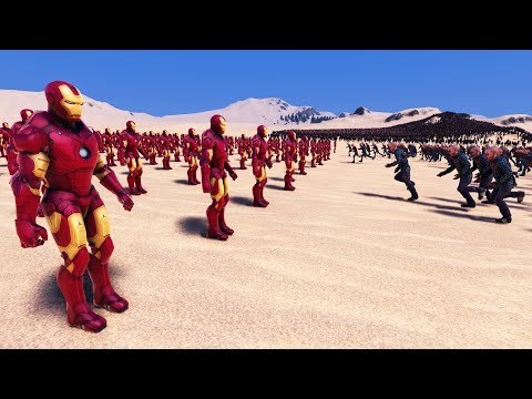 150 IRON MAN Vs 20,000 RUNNER ZOMBIES ULTIMATE EPIC BATTLE SIMULATOR UEBS