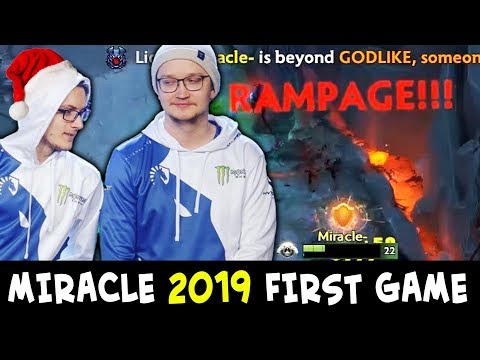Miracle FIRST game in 2019 — FIRST RAMPAGE, back from holidays