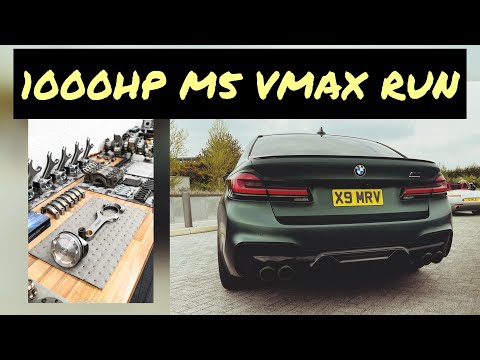 How fast can a 1000HP M5 go?