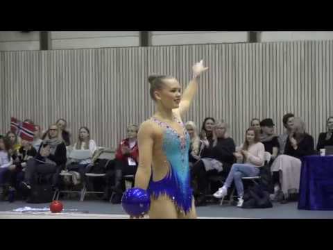 NOR Emilie Hvidsten Swensen ball 2018-03-03