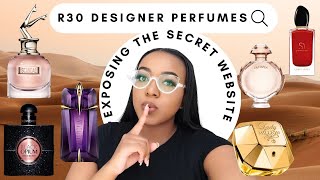 Designer perfumes for R30 | Unboxing and exposing the secret website 🔌
