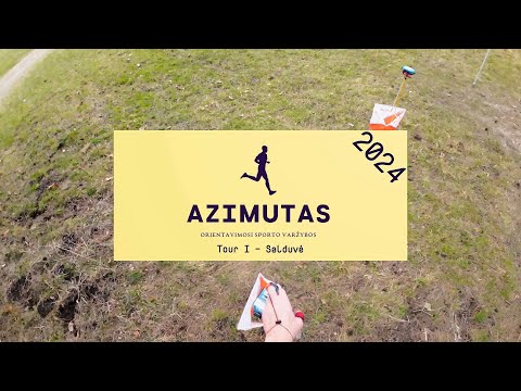 Azimutas 2024 - Tour I - Salduvė - Full Run