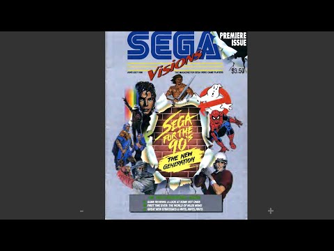 Episode 1: Sega Visions magazine issue 1