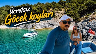 GÖCEK'TE MAPA - ŞAMANDIRA SİSTEMİ SONRASI ÜCRETSİZ KOYLARI GEZDİK