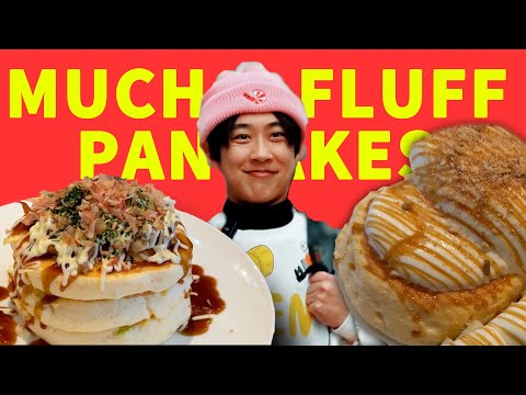 Fluffiest Japanese pancakes I've ever had in my life