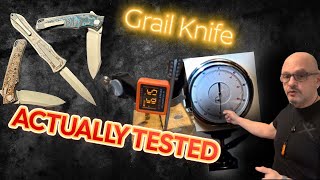 $1,100 knife TESTED for Hardness and Strength?!
