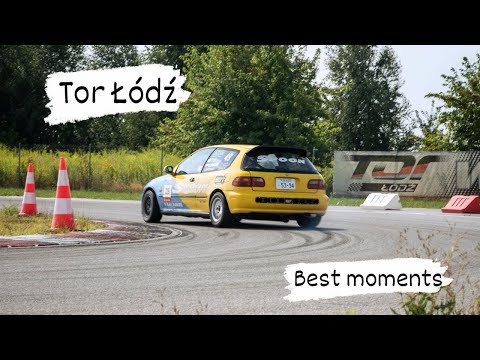 Tor Łódź - Honda Civic 1.3 best moments
