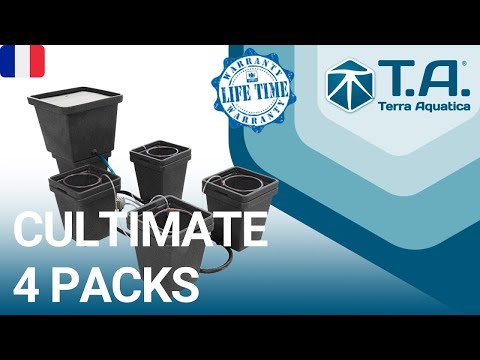 Montage du système hydroponique CultiMate 4 packs