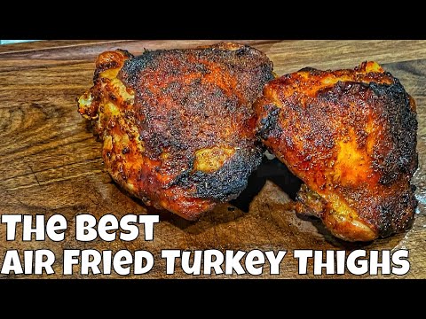 Ninja Foodi Air Fried Turkey Thighs | Air Fryer Thanksgiving Recipes