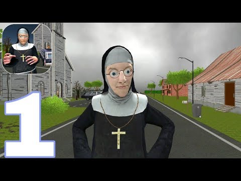Nun Neighbor Escape From Evil - Level 1 Gameplay Walkthrough PART 1 (iOS, Android)
