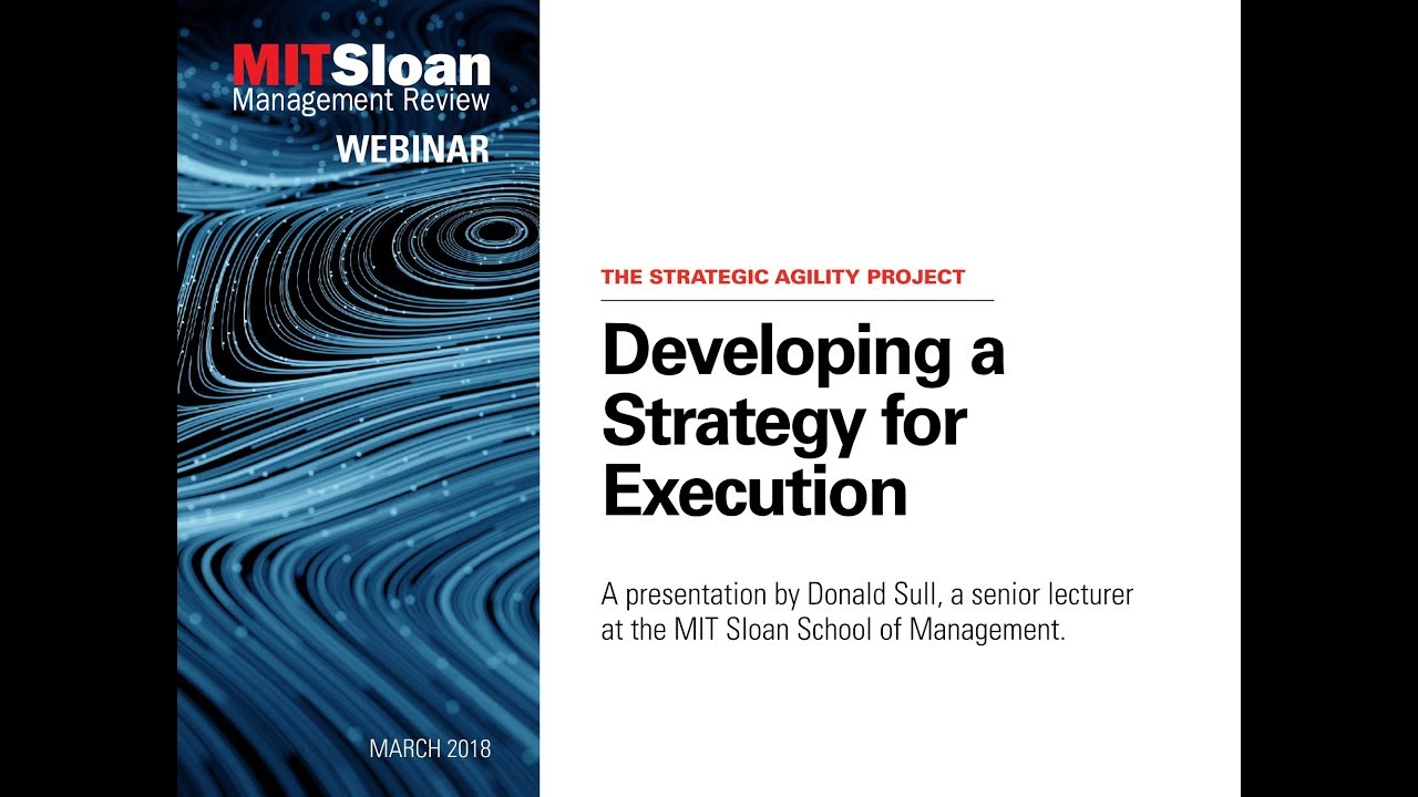 Developing a Strategy for Execution