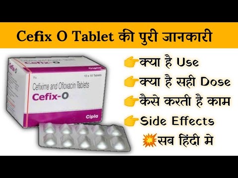 Cefix O Cefixime Ofloxacin Tablet, 200 mg