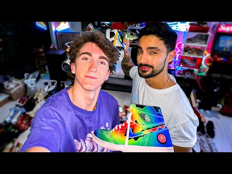 La EXCLUSIVA COLECCIÓN de SNEAKERS de BERTH OH (Air Dior, Air Yeezy, Fragment…)  [bycalitos]