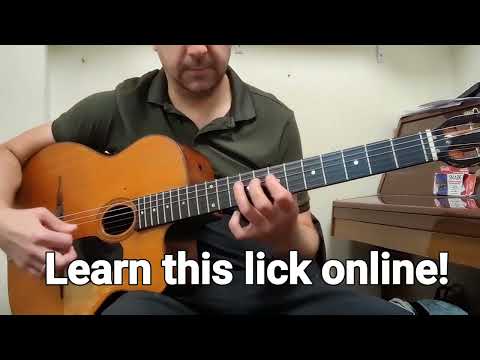 Elliott Lewis - Gypsy jazz lick - G minor
